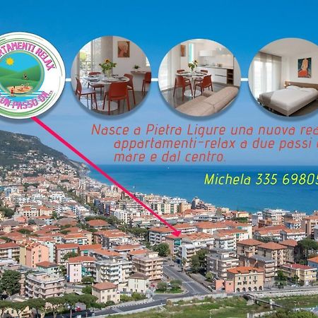 Ad Un Passo Da… Leilighet Pietra Ligure Eksteriør bilde