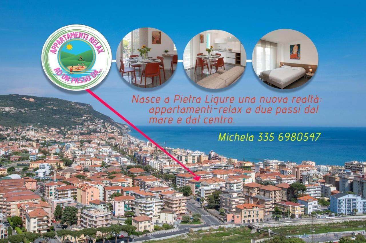 Ad Un Passo Da… Leilighet Pietra Ligure Eksteriør bilde